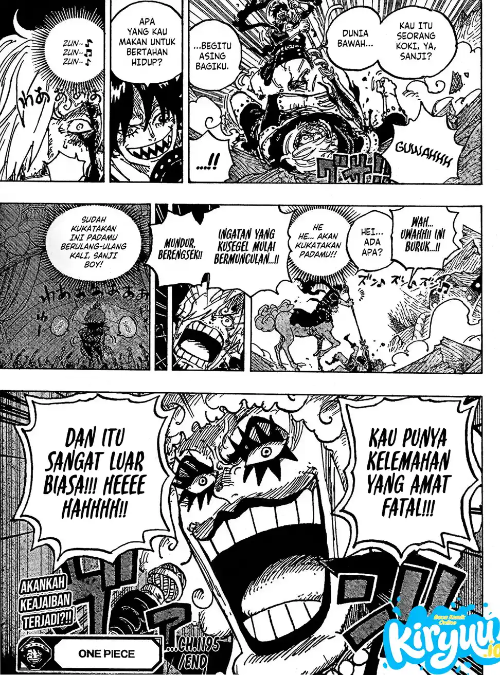 One Piece 1195 1196 1197 bahasa indonesia